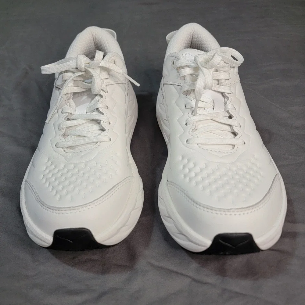 Hoka Bondi SR Running Shoes Womens 9 US White Work Sneaker Slip Resistant - Picture 2 of 14